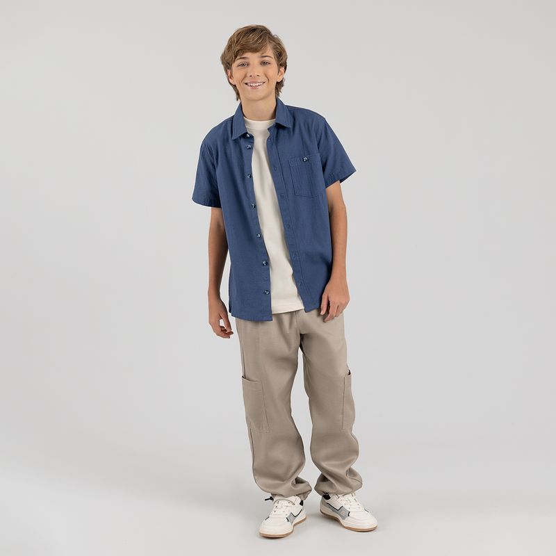 Camisa-manga-corta-para-nino