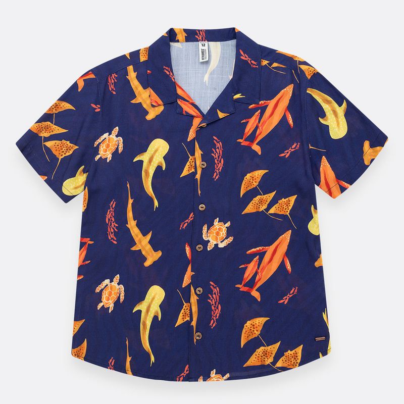 Camisa-playera-para-nino-manga-corta