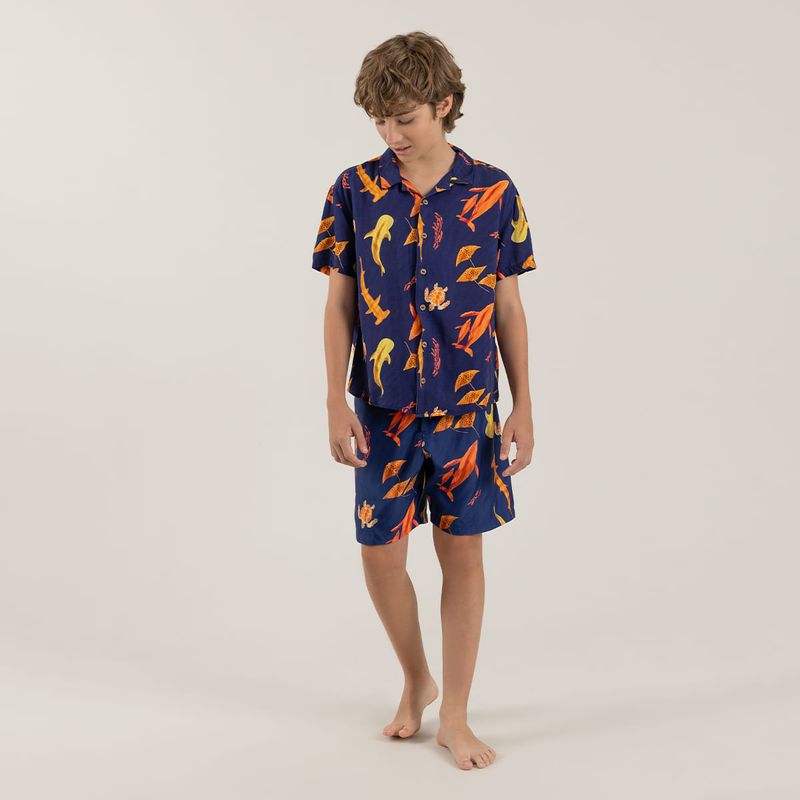 Camisa-playera-para-nino-manga-corta