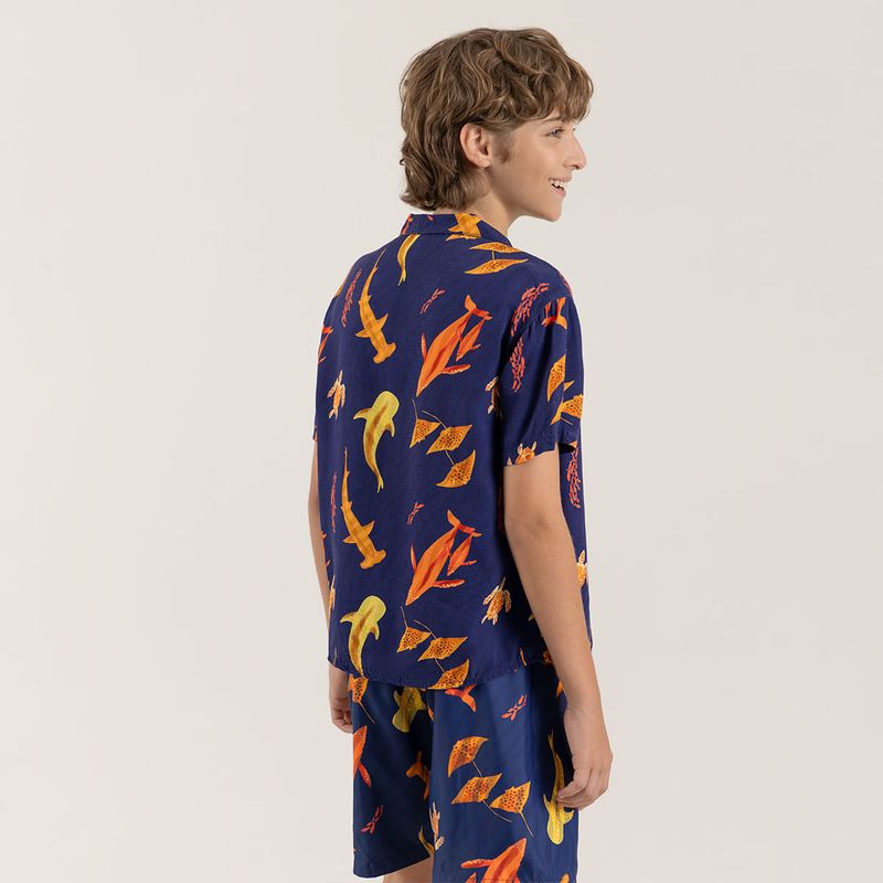 Camisa-playera-para-nino-manga-corta