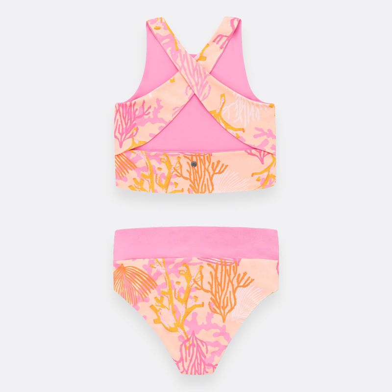 Vestido-de-bano-deble-faz-bikini-para-nina
