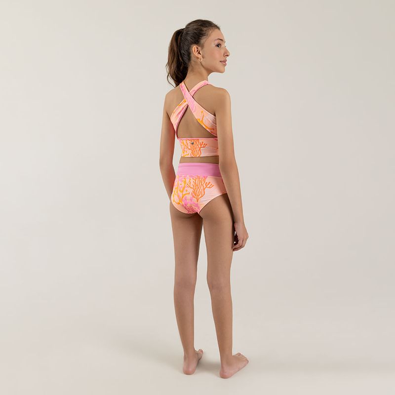 Vestido-de-bano-deble-faz-bikini-para-nina