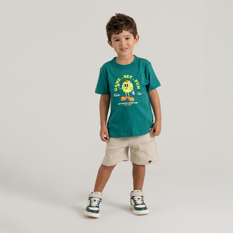 Camiseta-manga-corta-para-nino-talla-2T