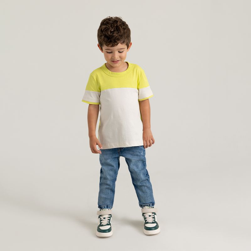 Camiseta-manga-corta-para-nino-talla-2T