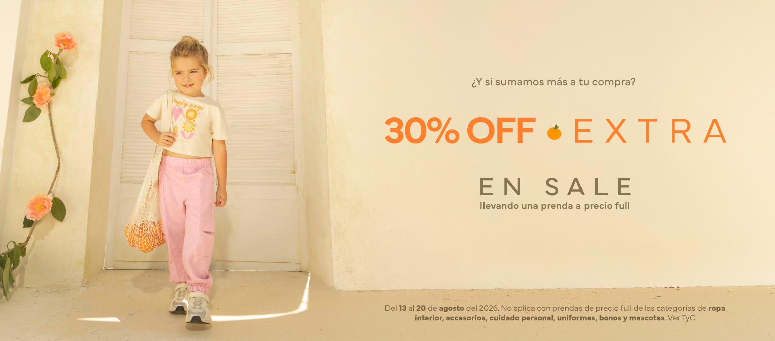 30% extra sale