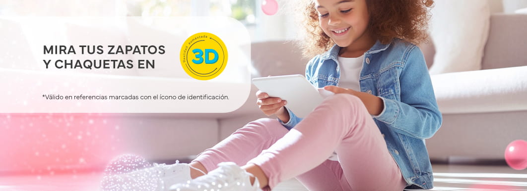 Mira tus zapatos y chaquetas en 3D