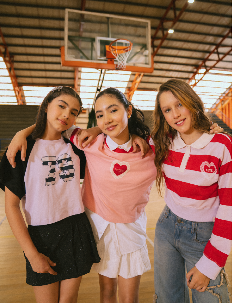 Amigas en el colegio